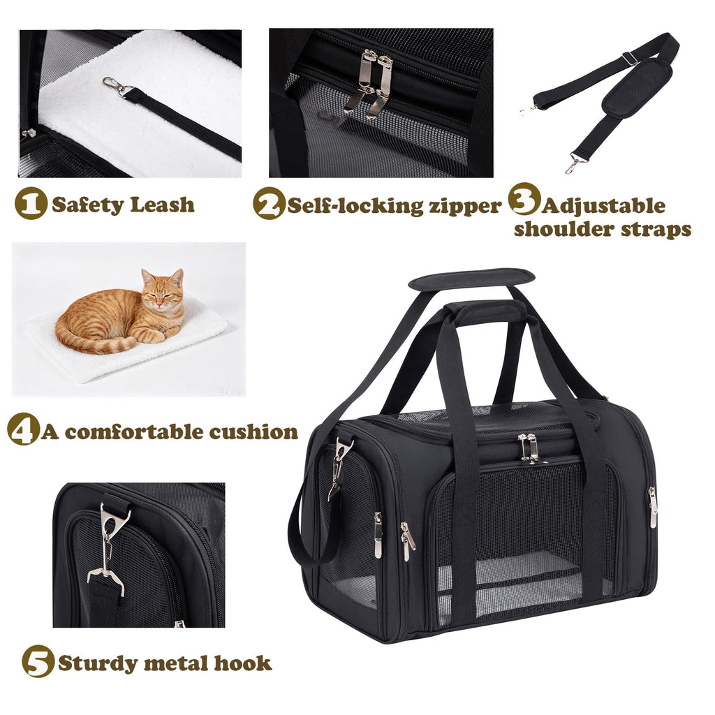Soft-Sided Foldable Pet Carrier P292747