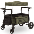 Black/Green Stroller Wagon with Cooler Bag V4776