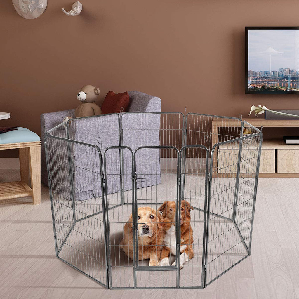 48 inch 8 Panel Metal Dog Playpen C88140