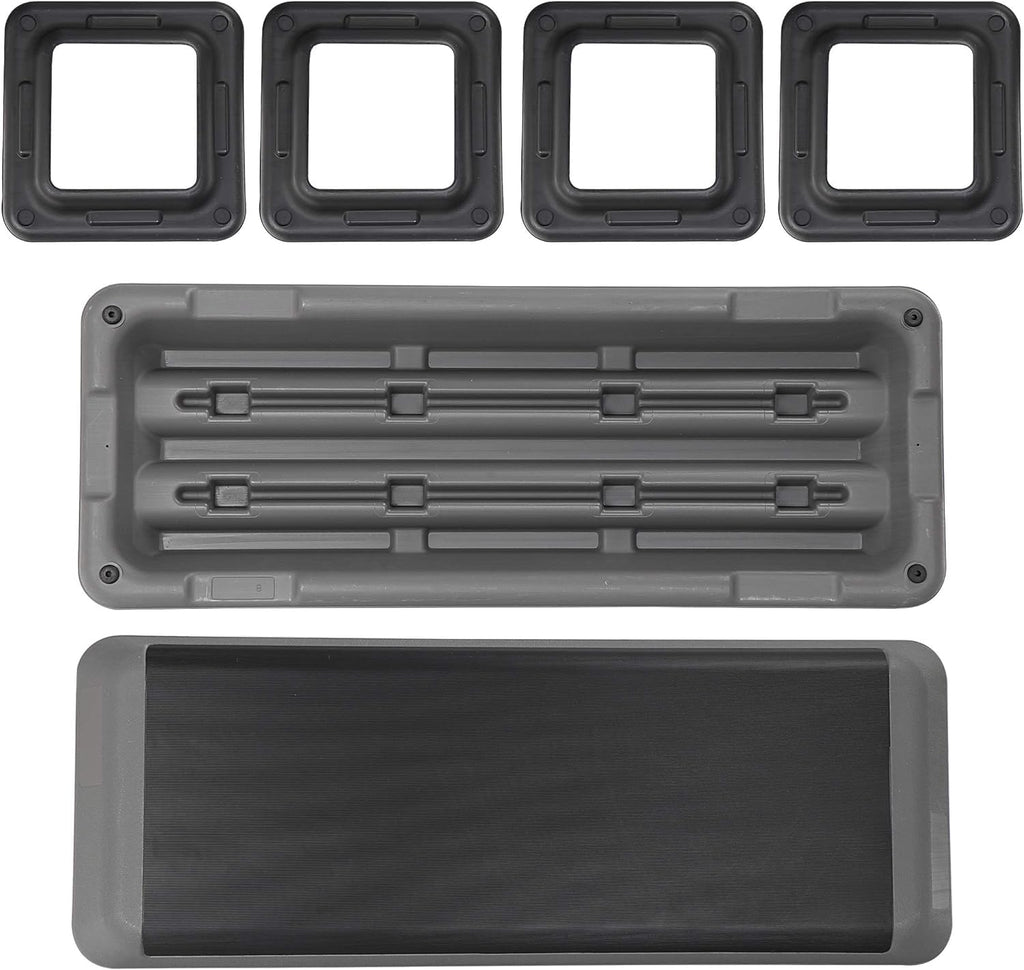 Adjustable Aerobic Stepper with 4 Risers S97146