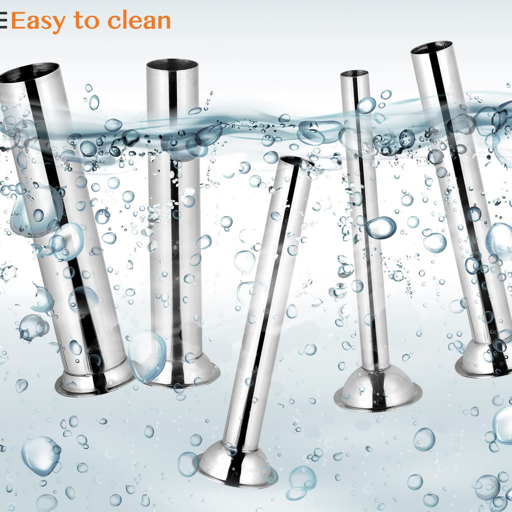 15L Electric Stainless Steel Sausage Stuffer with 5 Stuffing Tubes R79209
