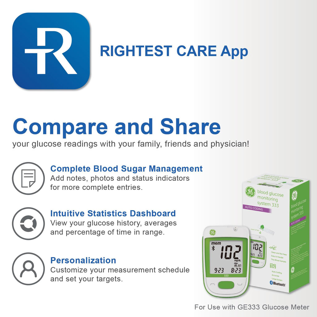 Blood Glucose Test Strips, 50 Count R574699