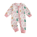 Newborn Christmas Zipper Jumpsuit Romper A735195
