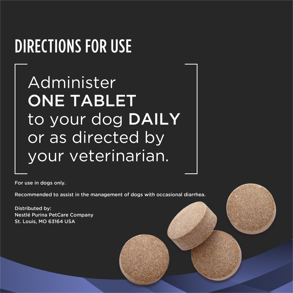 Probiotic Dog Tablets 45 Count H880