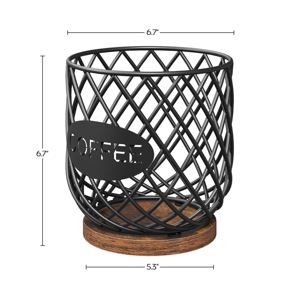 Compatible with K Cup & Nespresso Vertuo Pods Coffee Pod Holder Organizer L1823