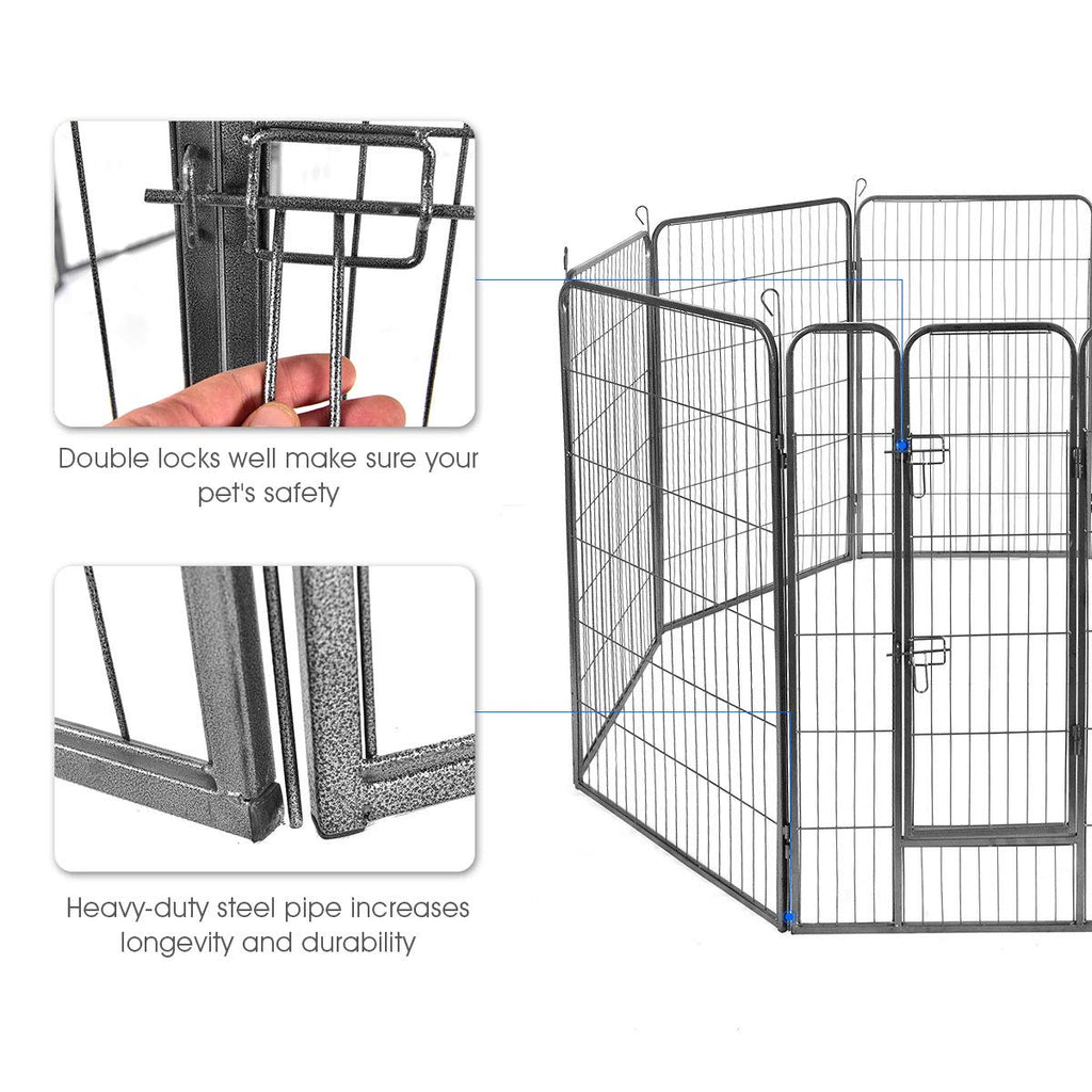48 inch 8 Panel Metal Dog Playpen C88140