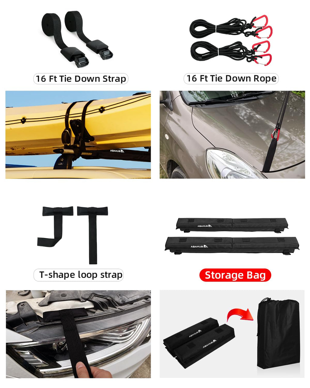 Soft Roof Rack Pads 30 Inch Z991140