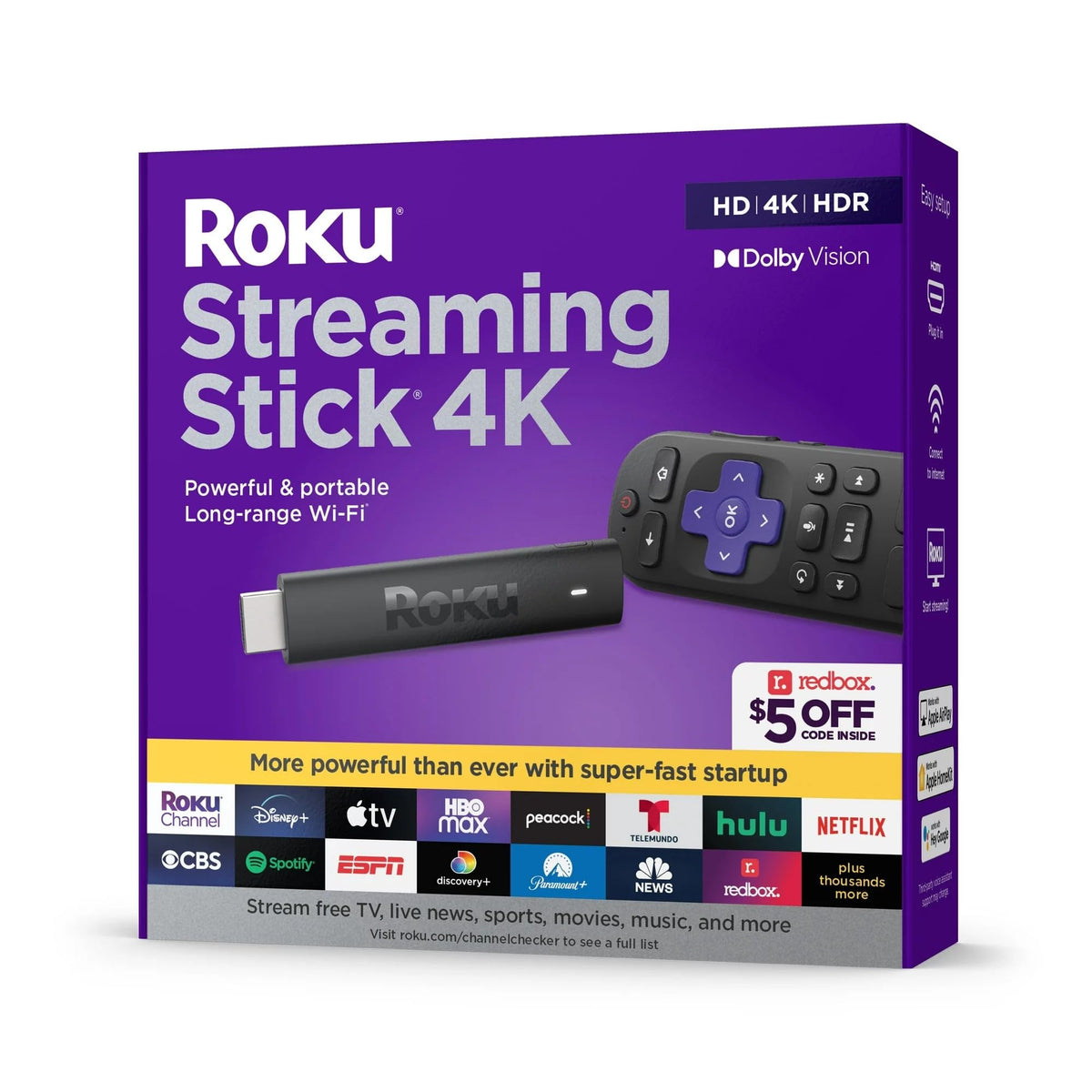 4K Streaming Stick with Voice Remote X38962
