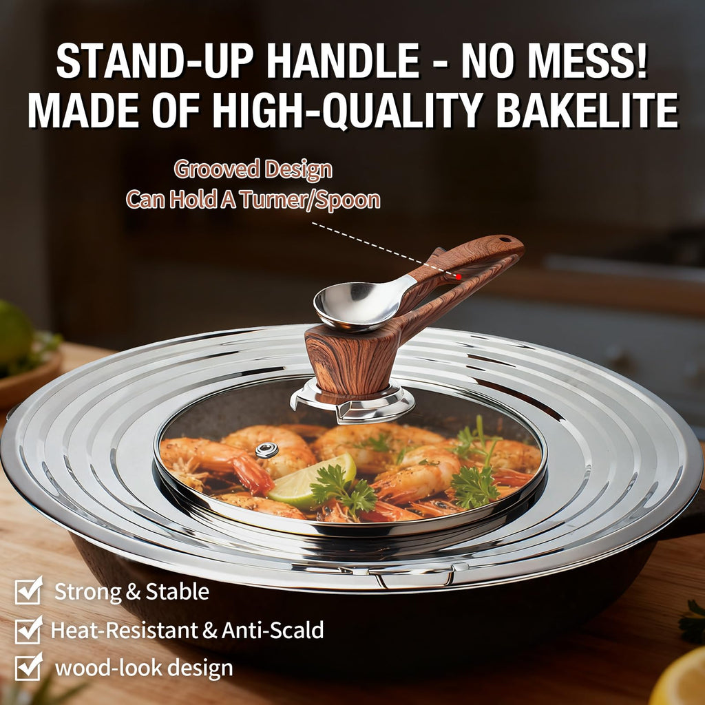 Universal Pan Lid with Tempered Glass G108784