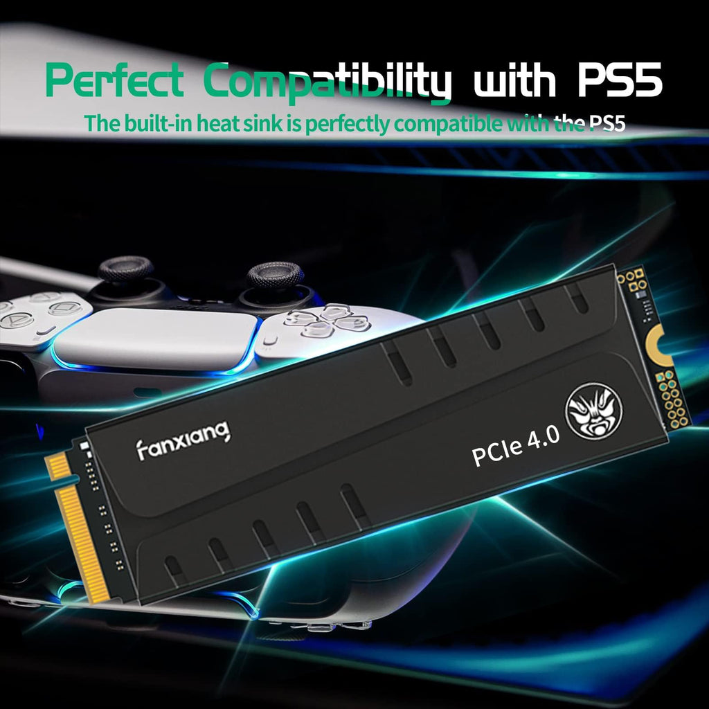 1TB NVMe M.2 SSD with Heatsink and DRAM Q6437