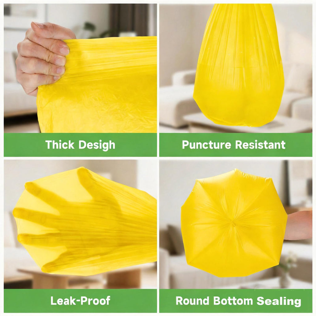 3 Gallon Biodegradable Unscented Trash Bags 100 Count E565