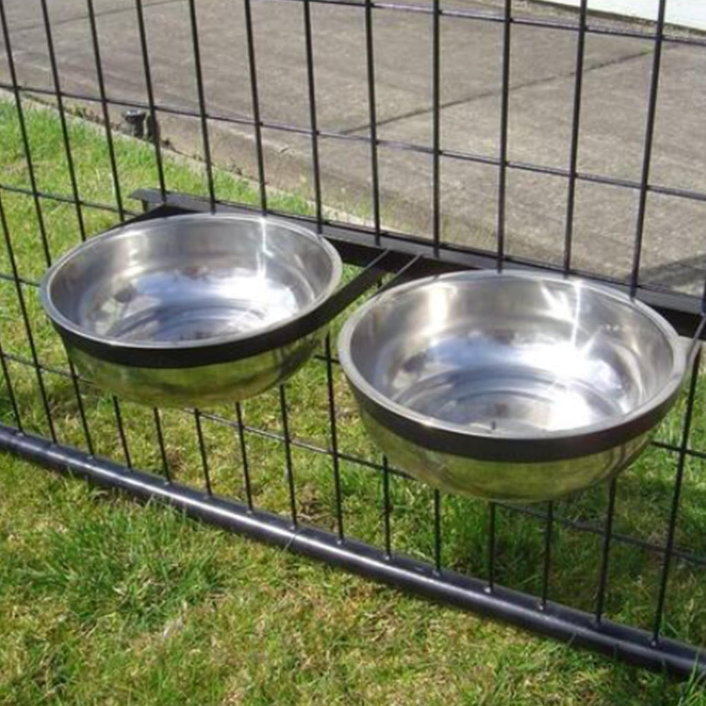 Stainless Steel Double Pet Bowls X702747
