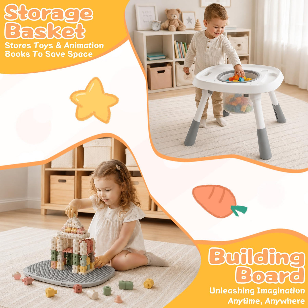 6-in-1 Baby Activity Center W3209