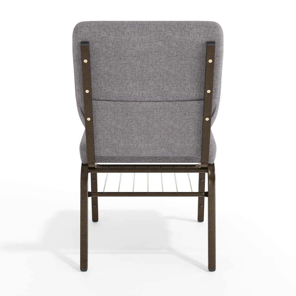 Gray Fabric Church Chair Z7634