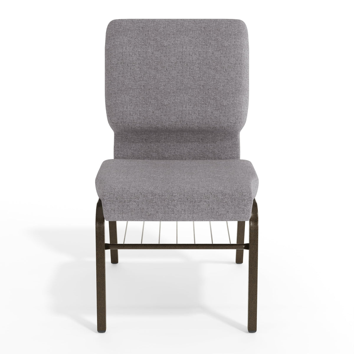 Gray Fabric Church Chair Z7634