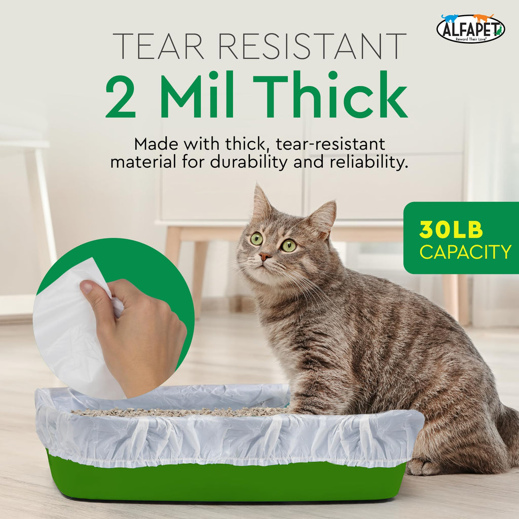 Heavy Duty 52 Pack Litter Box Liners H300