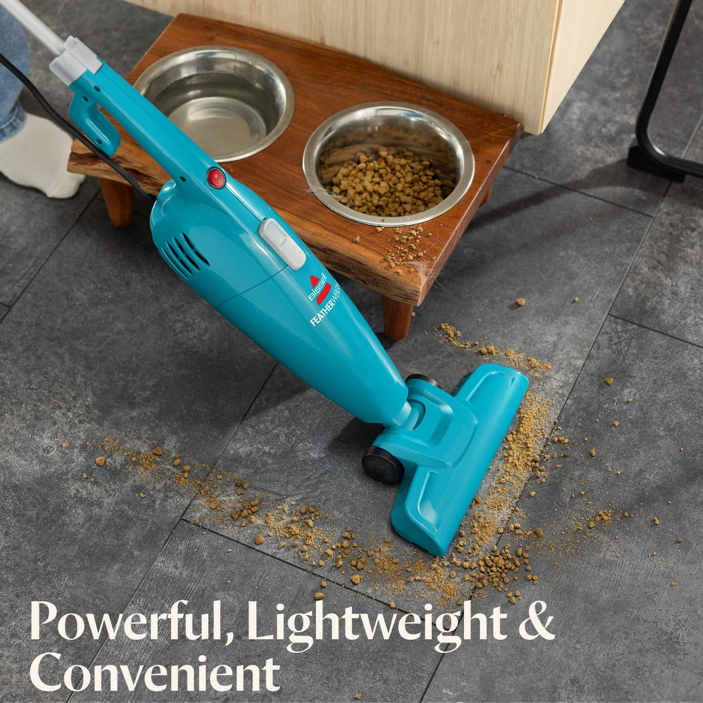 Bagless Stick Vacuum and Electric Broom with Crevice Tool V717