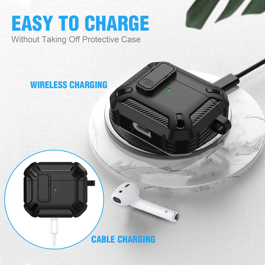 Black Magnetic AirPods 3 Case B11548