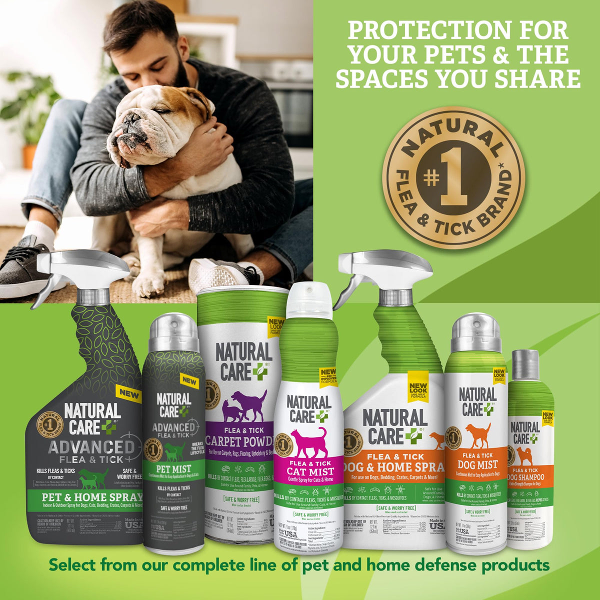 Flea & Tick Spray for Dogs 14oz S3156