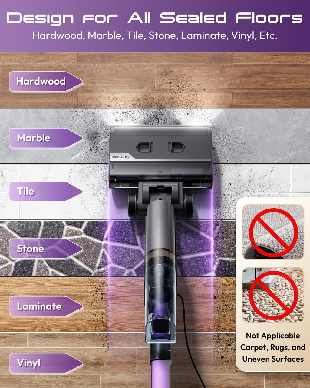 Lightweight 4-in-1 Steam Mop M569019