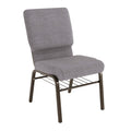 Gray Fabric Church Chair Z7634