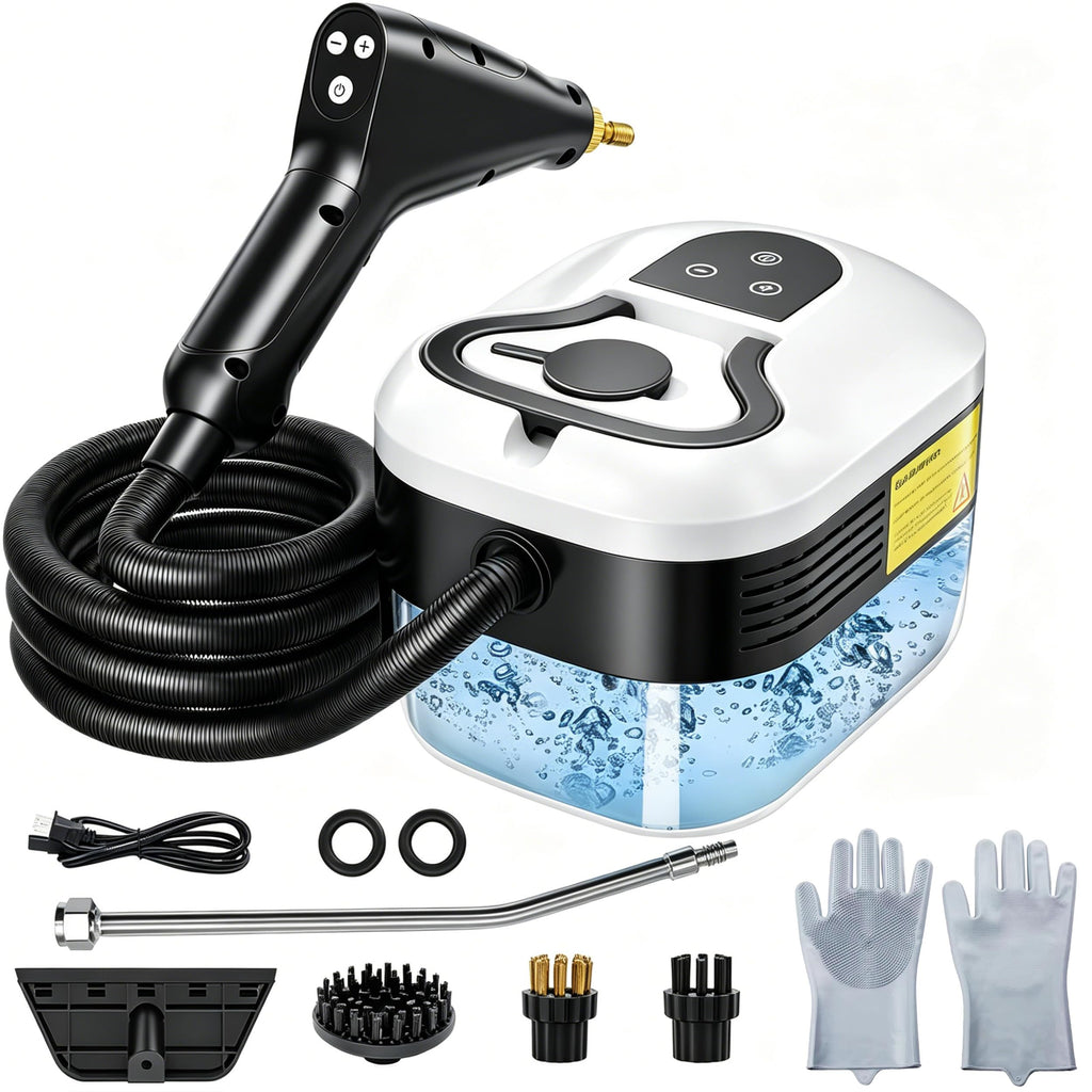 1.2L Portable Handheld Steam Cleaner with 14pcs Accessories H176