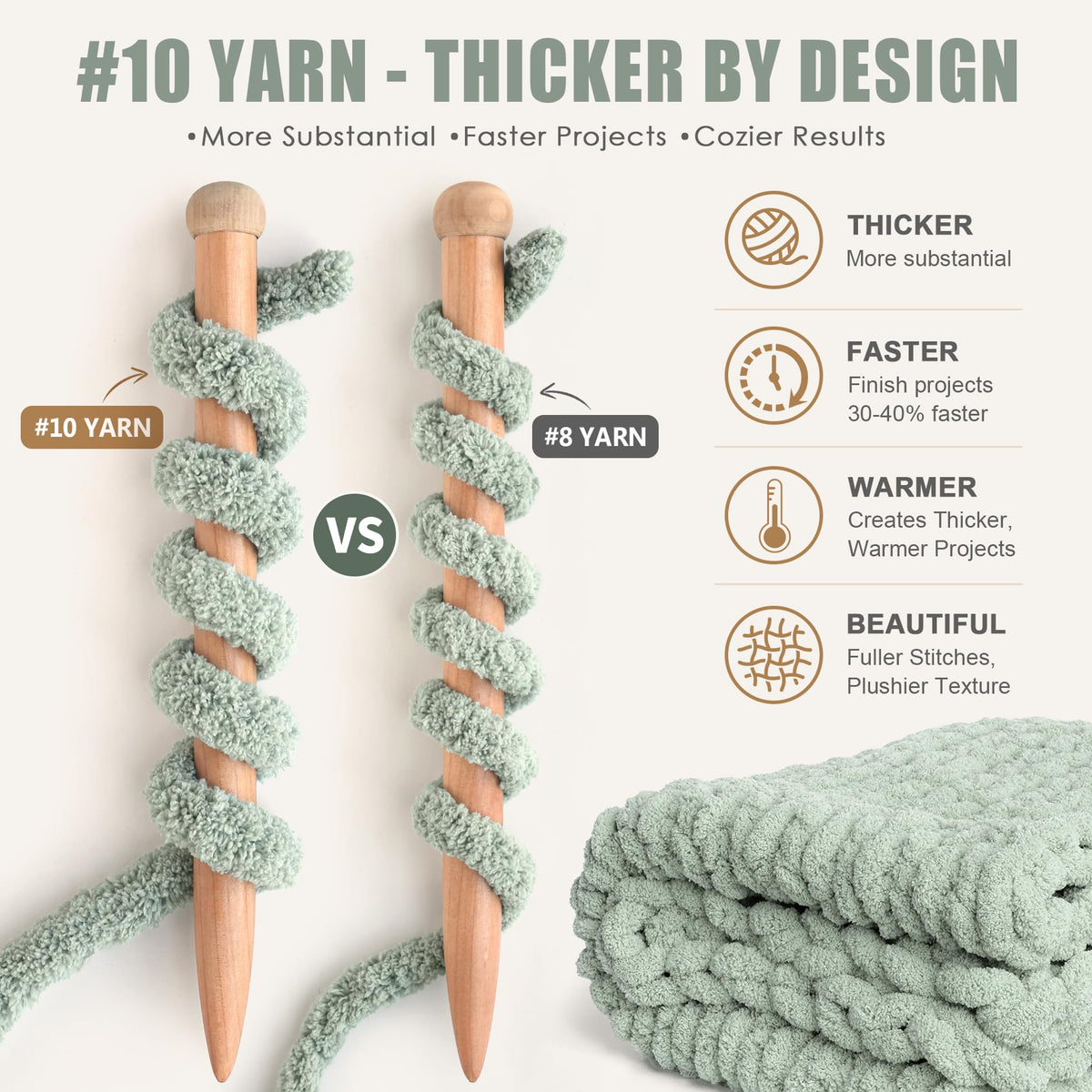 Chunky Chenille Yarn 9 Jumbo Pack Z20117