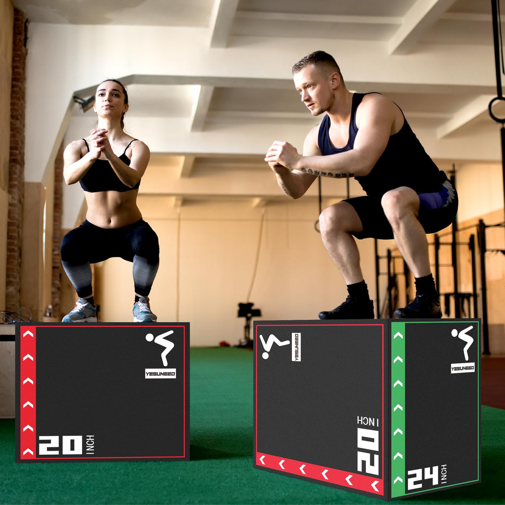3 in 1 High Density Foam Plyo Box D636101