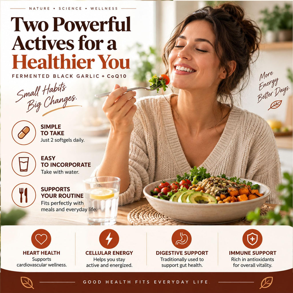 Black Garlic Extract 300 Softgels H820