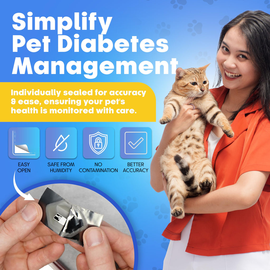 Blood Glucose 50 Test Strips for Dogs & Cats B306096
