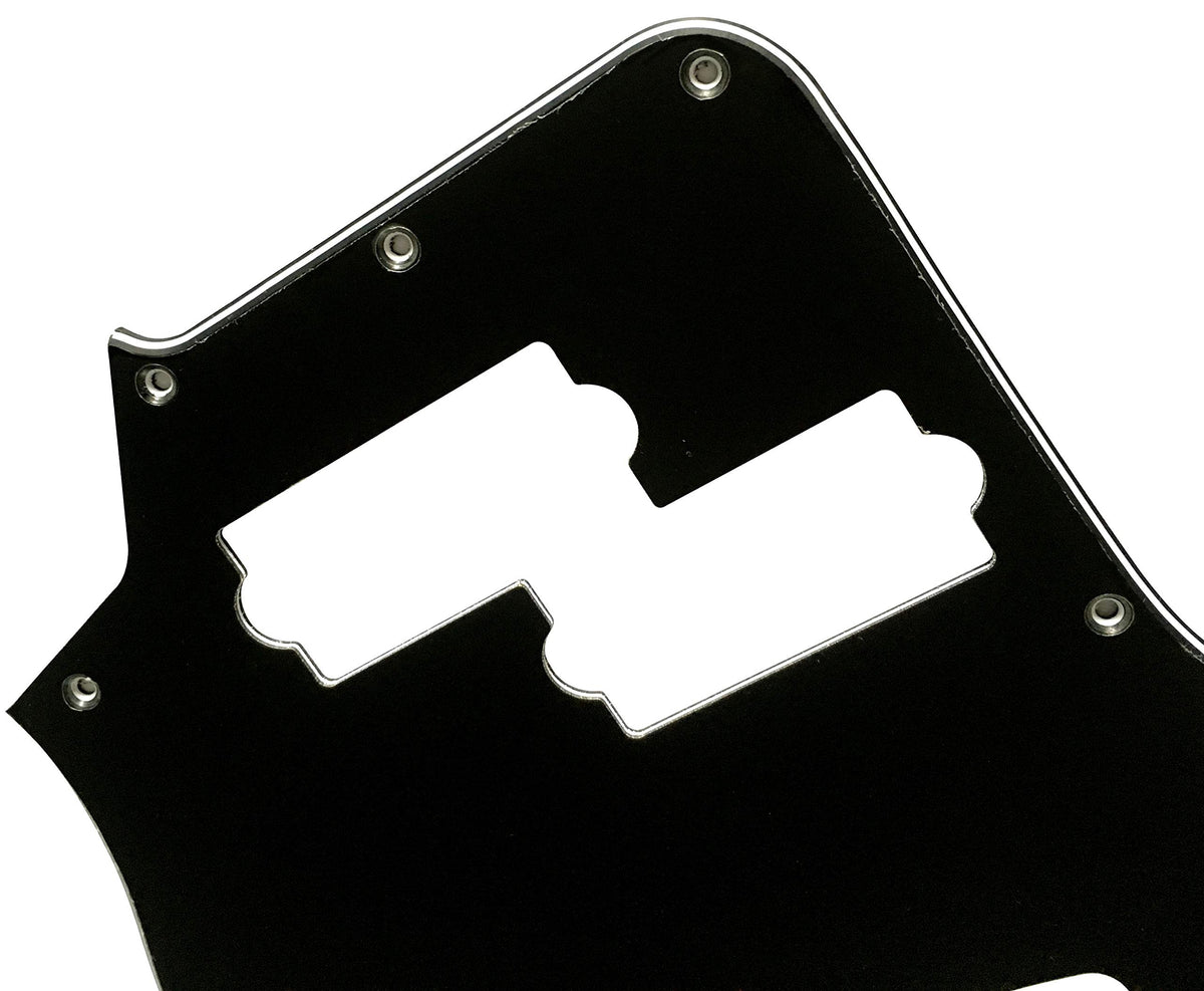 Electric Guitar Pickguard 3 Ply Black F828