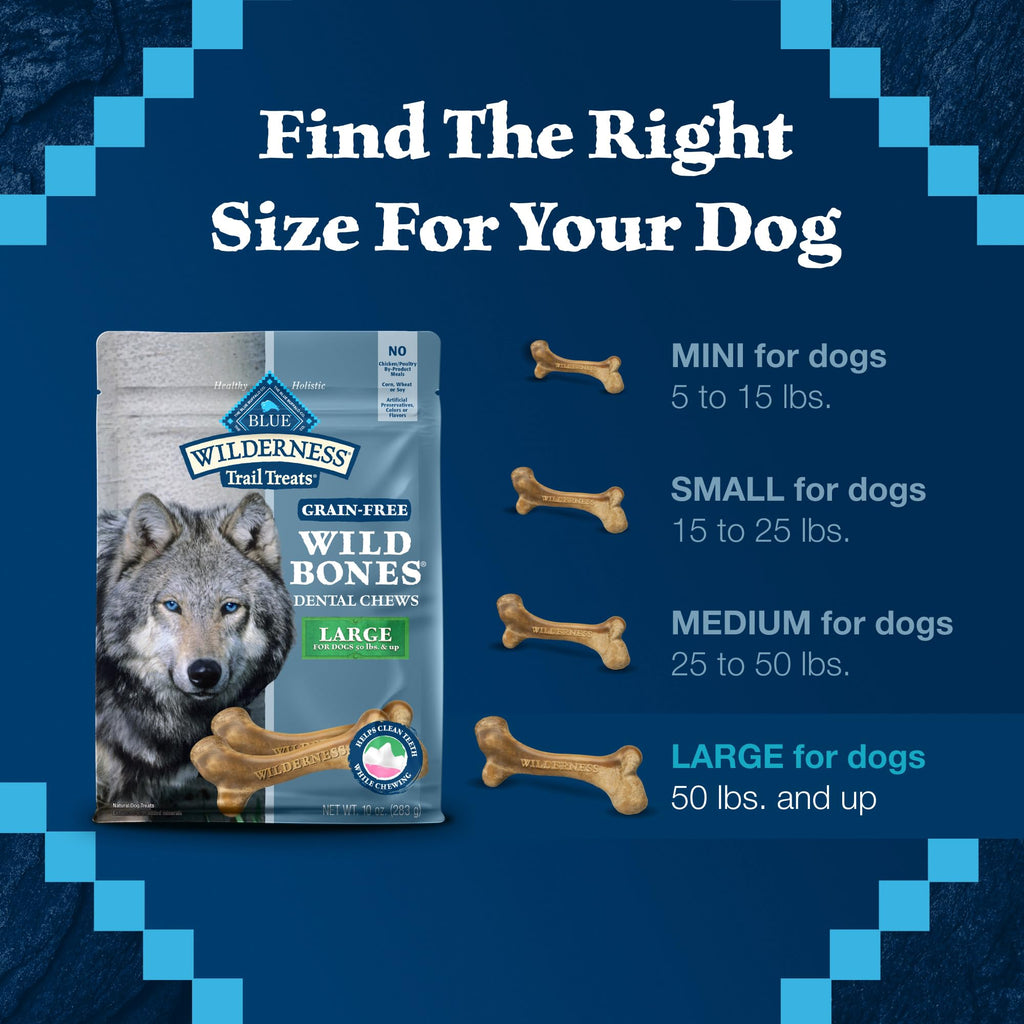 Grain-Free Large Dog Dental Chews D345776