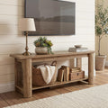 65 Inch Rustic Brown TV Stand B959
