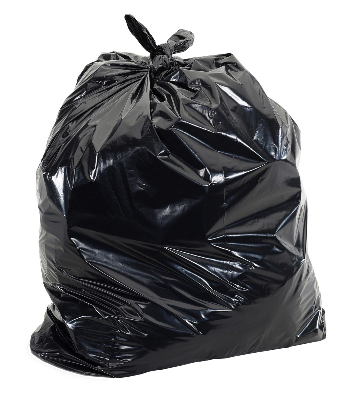 Black 40-45 Gal Coreless Roll Trash Bags V520
