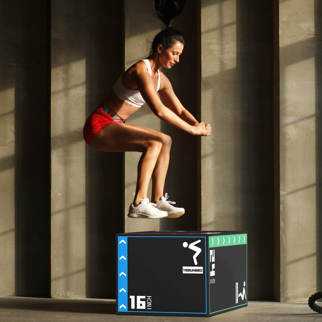 3 in 1 High Density Foam Plyo Box D636101