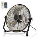 20" High Velocity Metal Floor Fan with Light D45313