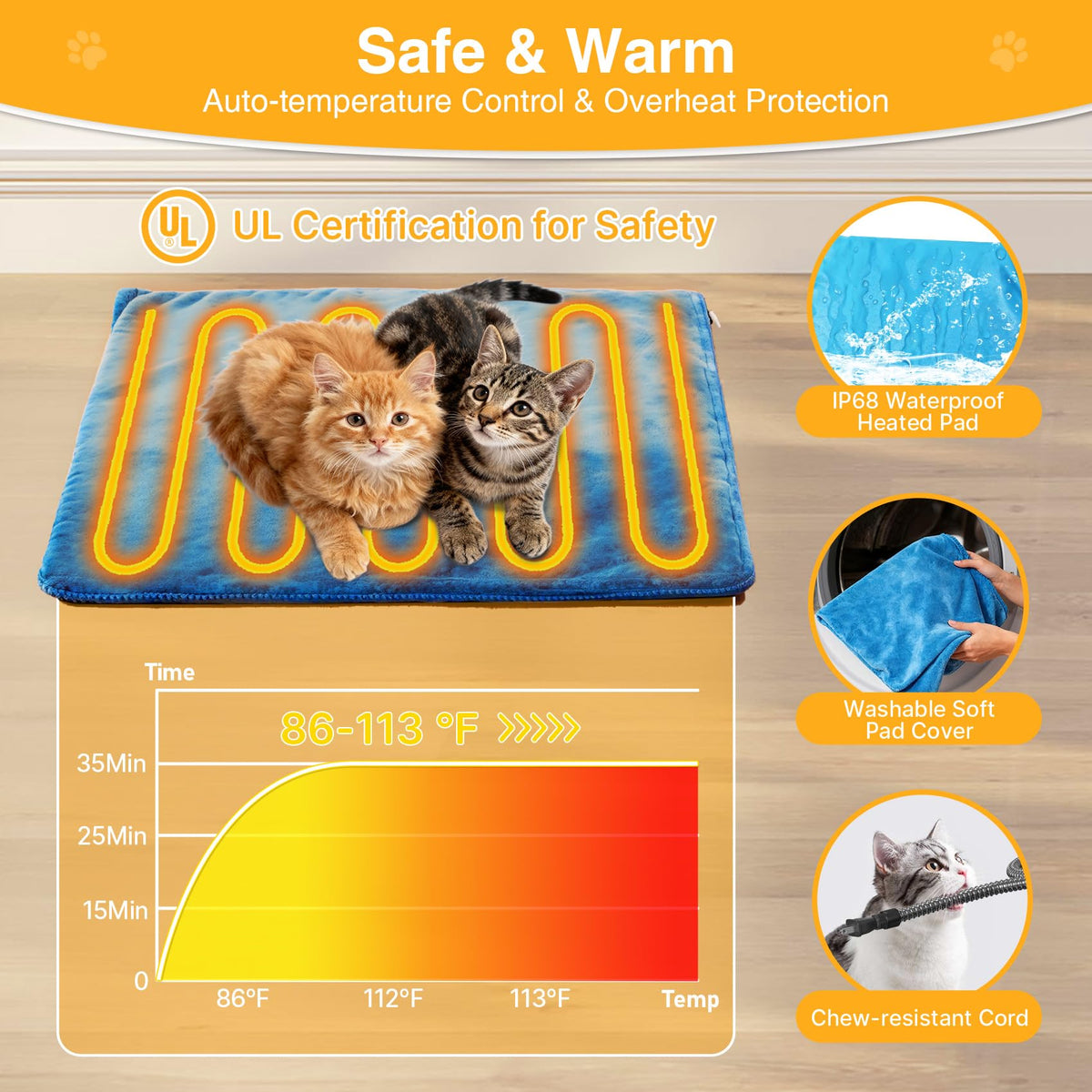 Wooden Heated 2-Story Cat House A186349