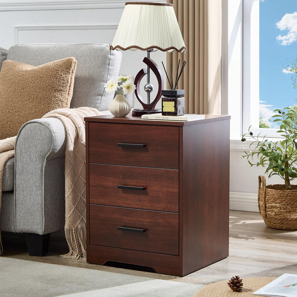Cherry Wood 3 Drawer Dresser C5107
