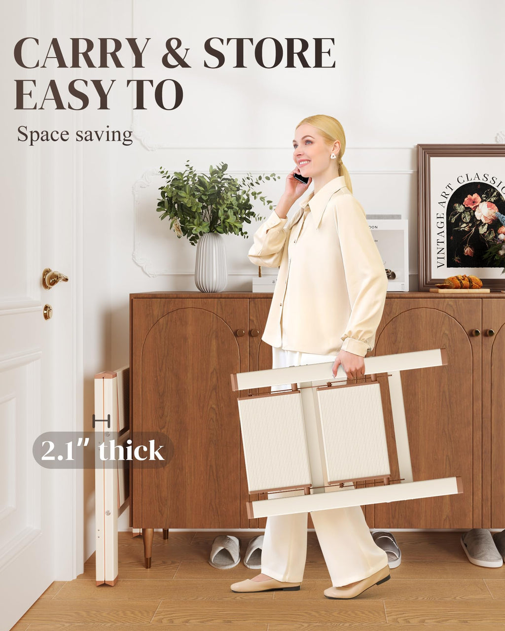 Foldable Aluminum 2 Step Ladder W57044