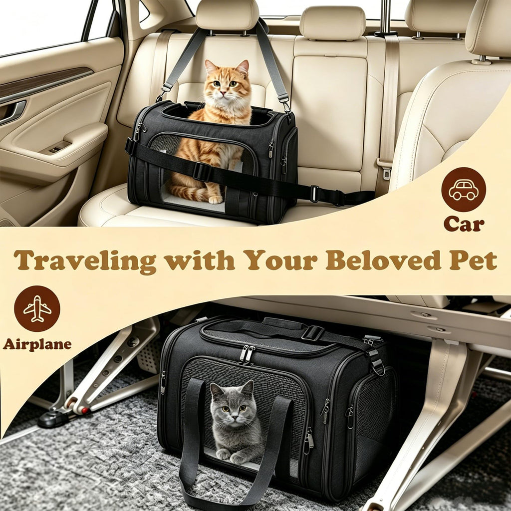 Soft-Sided Foldable Pet Carrier P292747