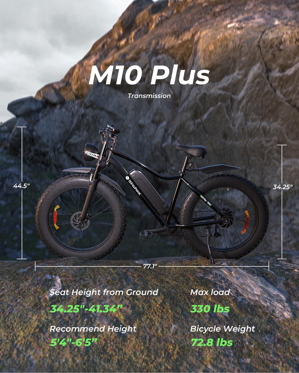 1500W 48V Electric Bike B14075