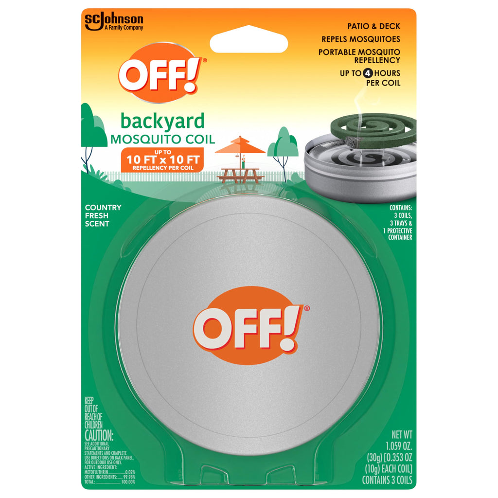 Mosquito Coils with Trays 3 Count (Pack of 3) R694144