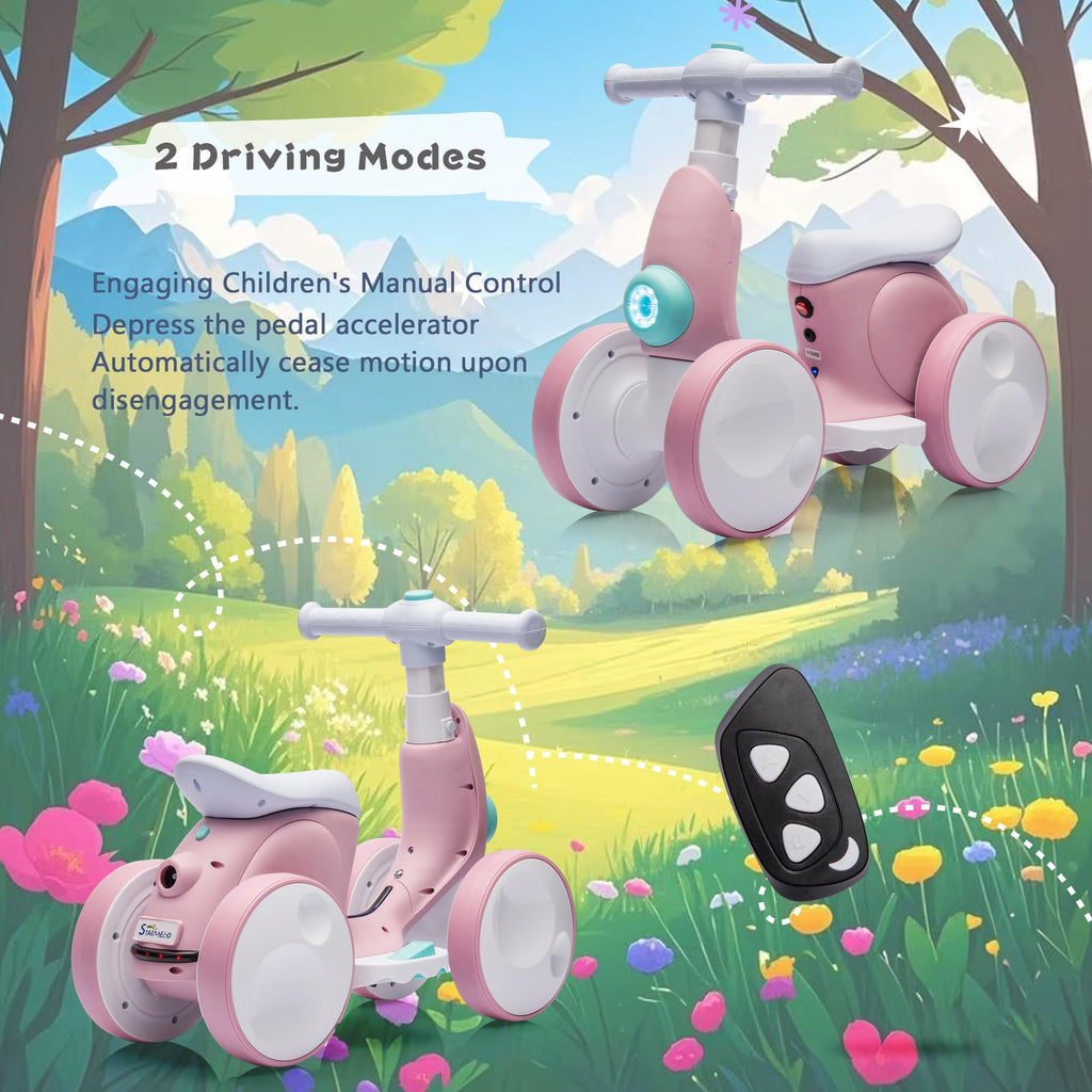 Pink Electric Balance Bike O26261