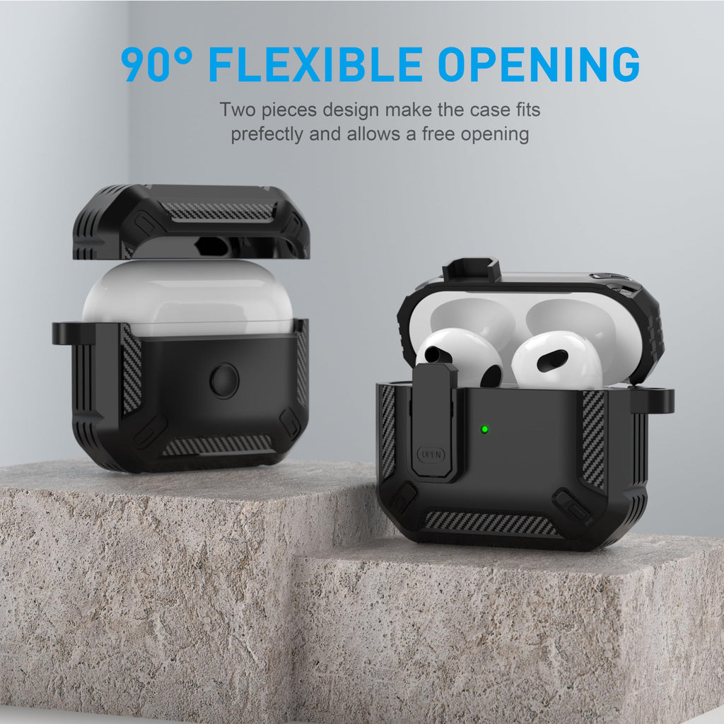Black Magnetic AirPods 3 Case B11548
