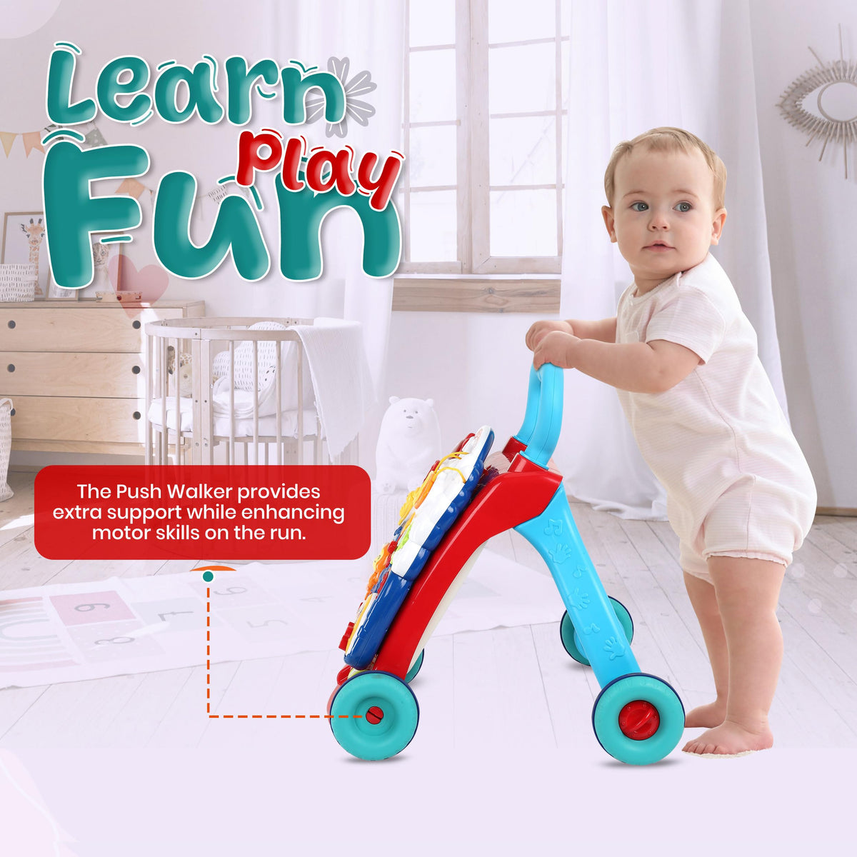 Baby Walker with Batteries F176