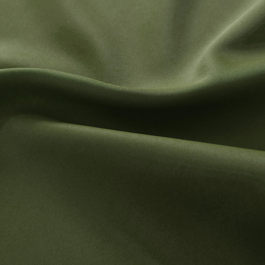 Olive Green 96 Inch Blackout Curtains, Set of 2 Panels U129939