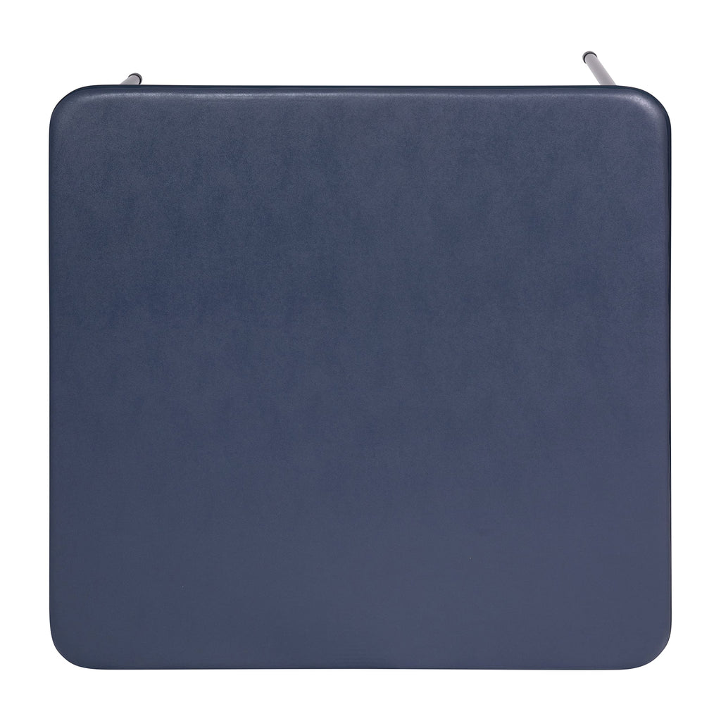 Navy Square Folding Card Table and Chairs Set Z407395