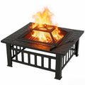 32 inch Outdoor Fire Pit with Grill E9467