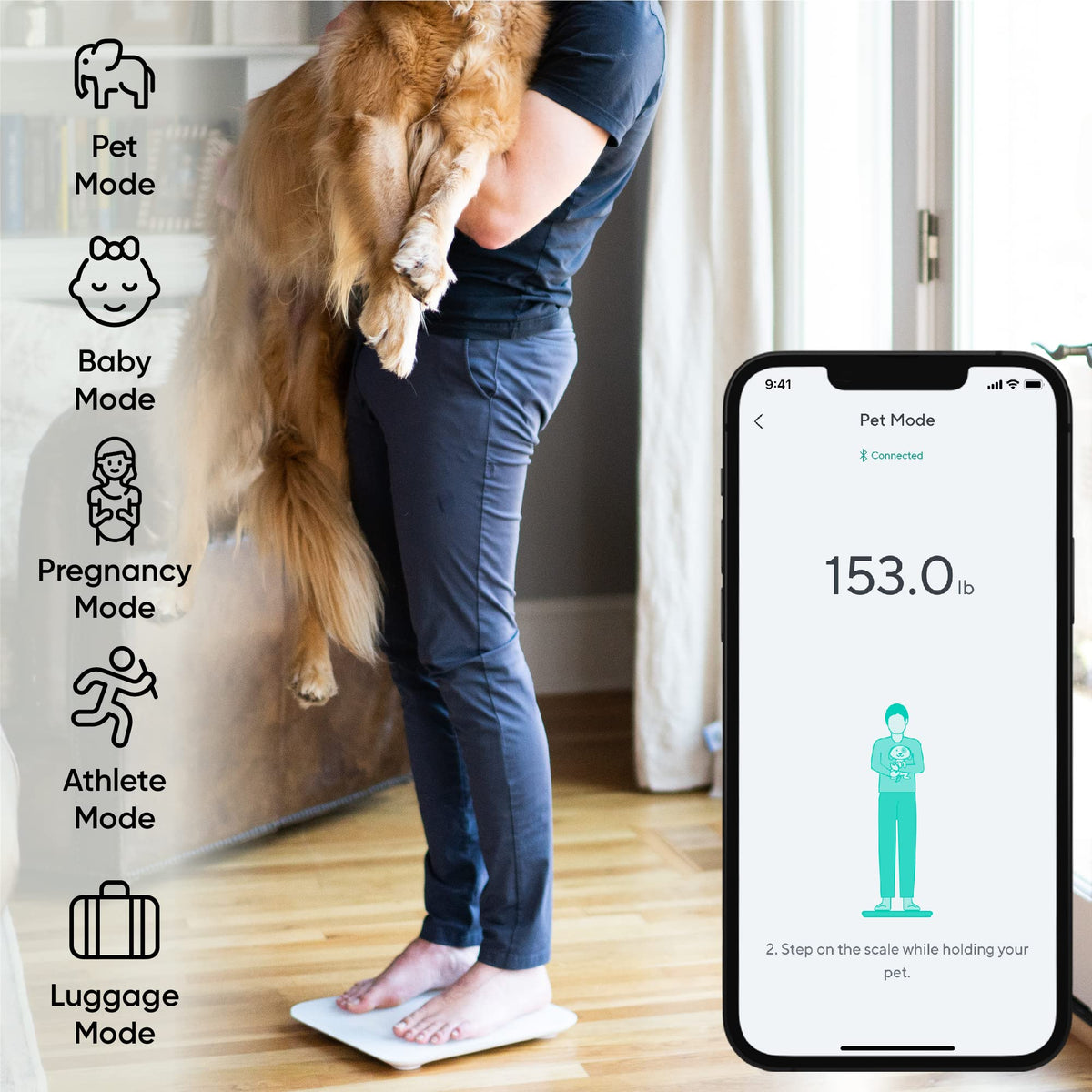 Smart Scale & 3 Pack Night Light O348