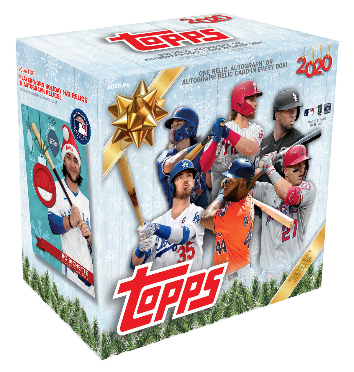 2020 Topps Holiday MLB Baseball Trading Cards Mega Box B96287